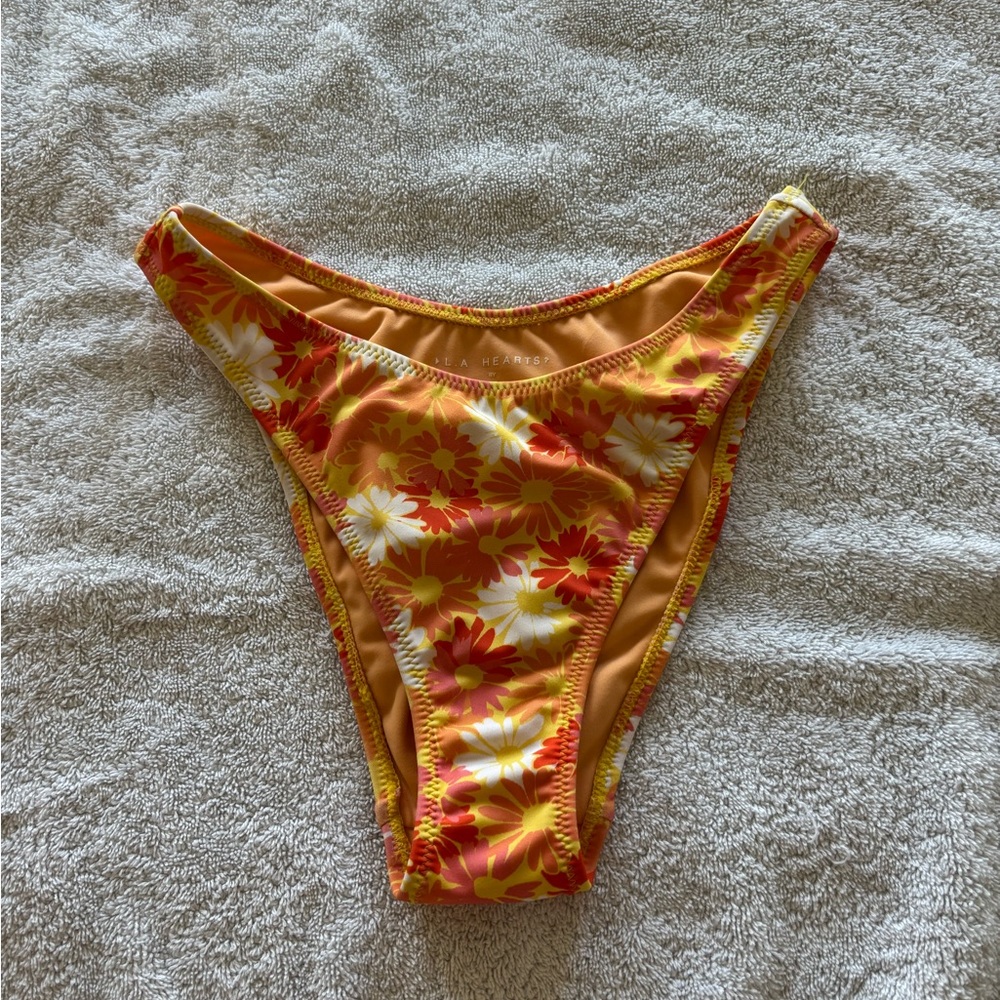 PacSun LA Hearts Floral Bikini Bottom